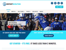 Tablet Screenshot of instantscouting.com